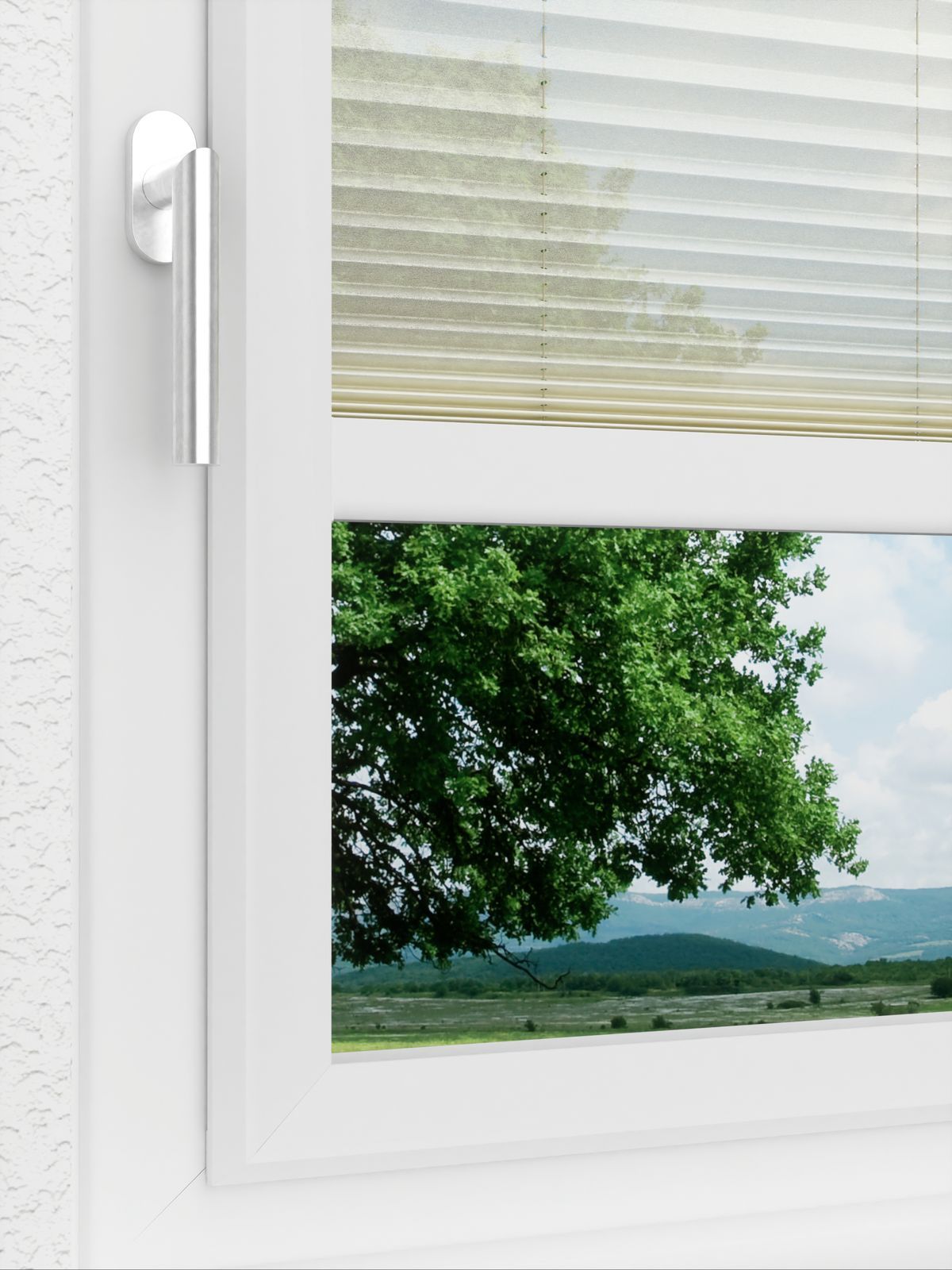 Detailansicht LYSEL HOME Plissee 232A Calluna