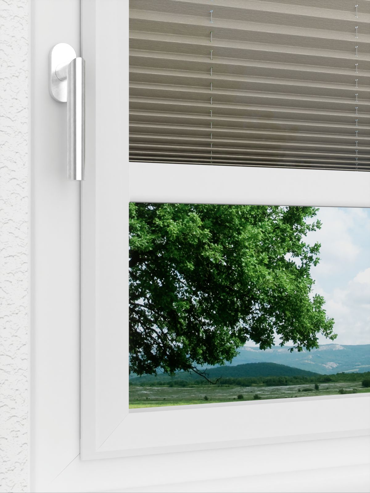 Detailansicht LYSEL HOME Plissee 304A Arabis