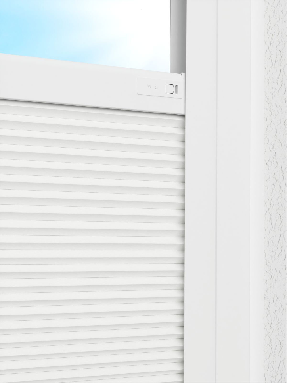 Detailansicht LYSEL HOME Plissee 005A Nana BO Wabe