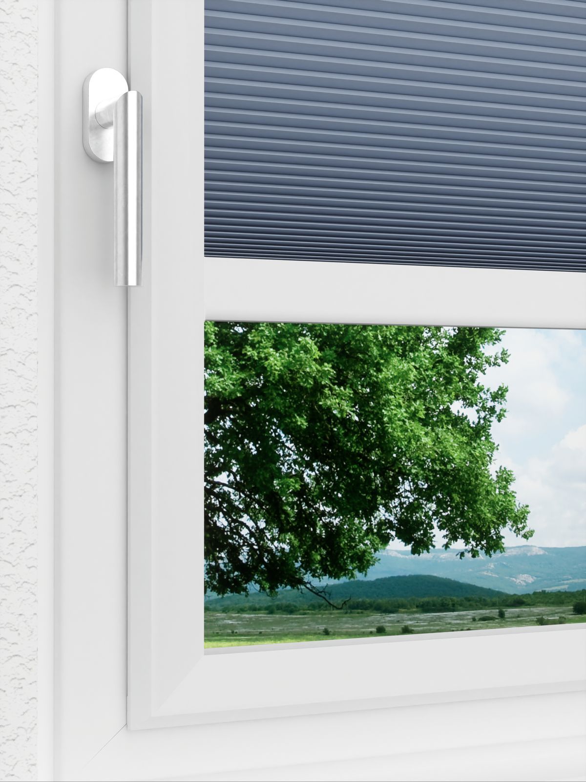 Detailansicht LYSEL HOME Plissee 029A Alba LI Wabe