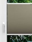 LYSEL HOME Plissee 010A Calluna Wabe Fensteransicht