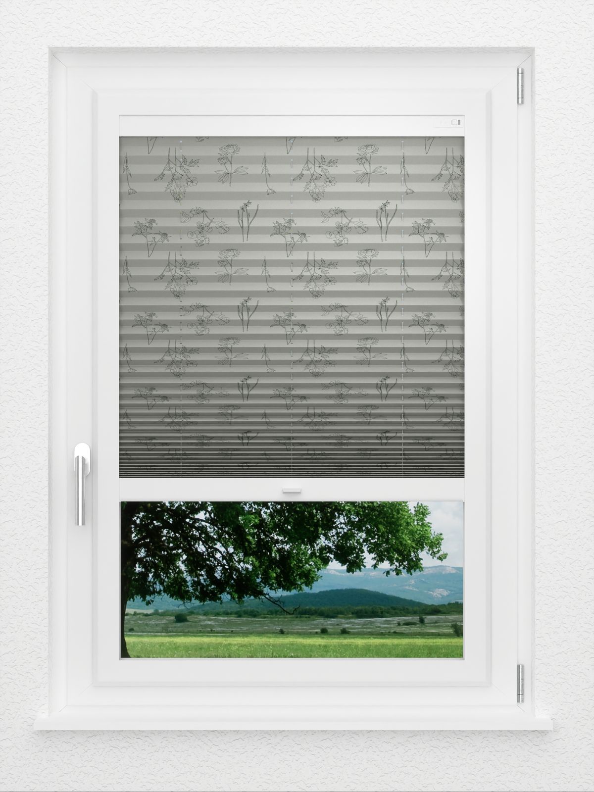 Detailansicht LYSEL HOME Plissee 437A Medea