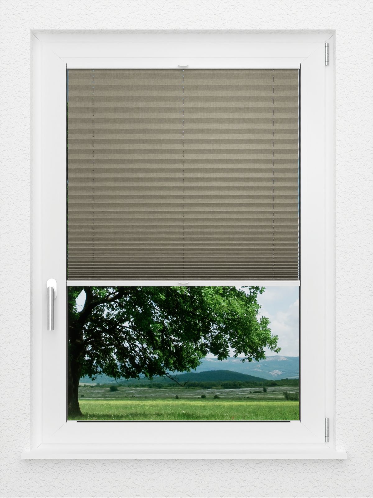 Detailansicht LYSEL HOME Plissee 134A Betula BO