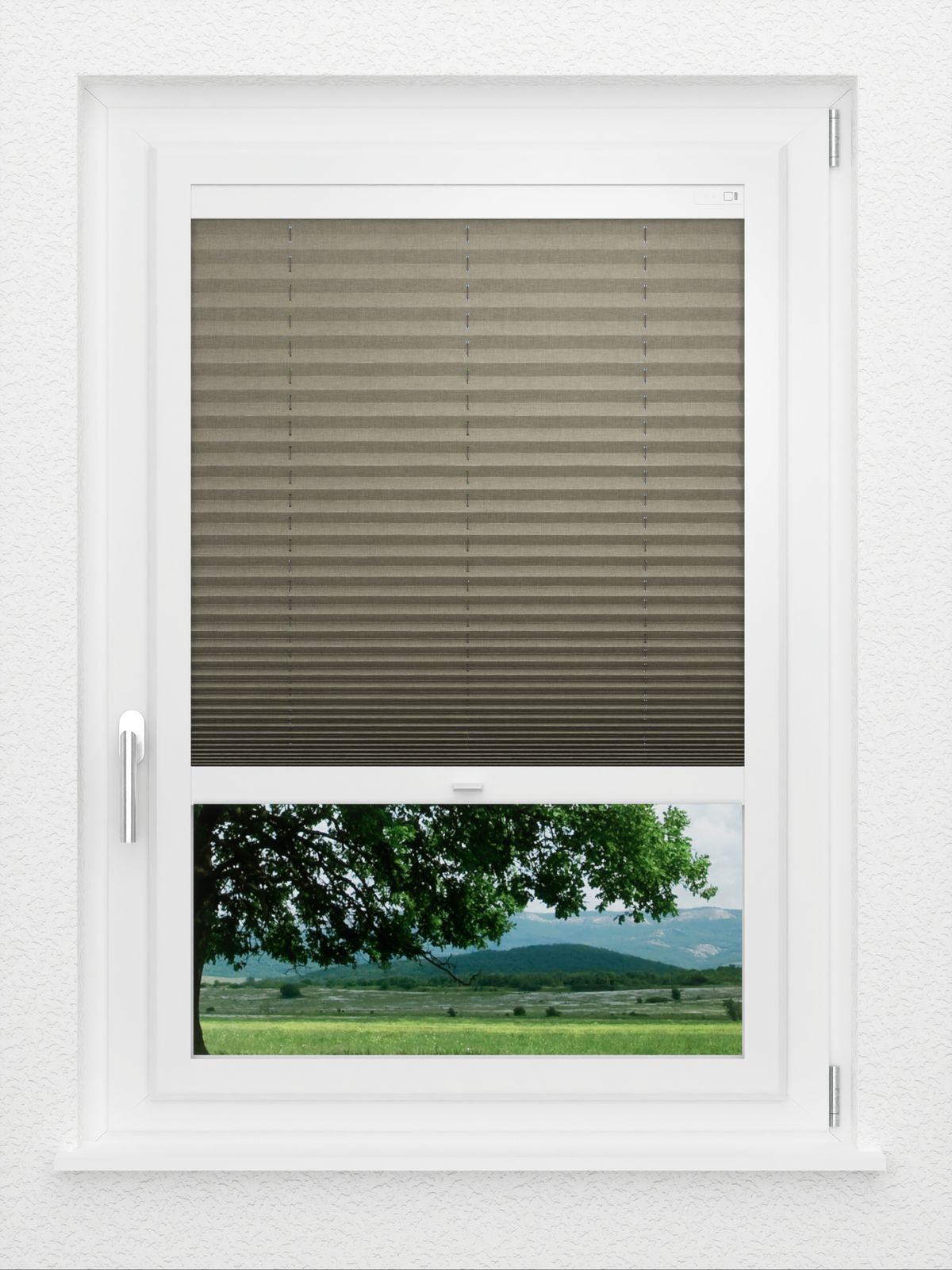 Detailansicht LYSEL HOME Plissee 134A Betula BO