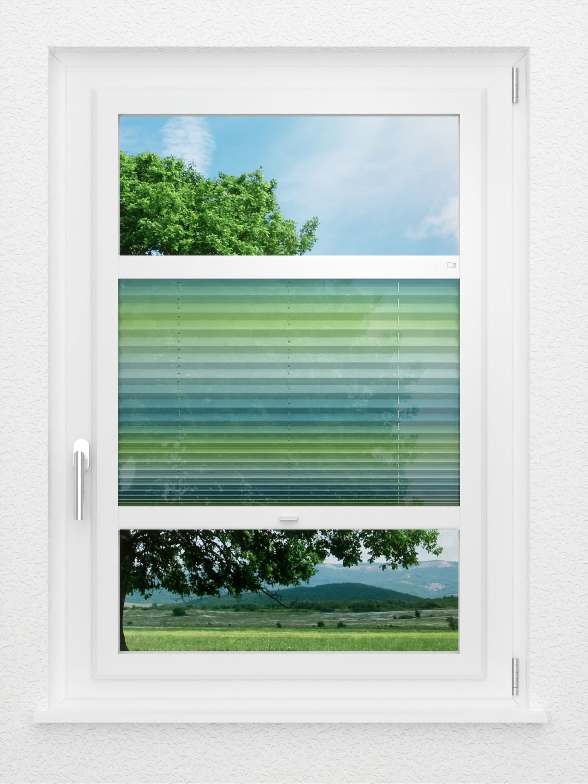 Detailansicht LYSEL HOME Plissee 338A Light Wave