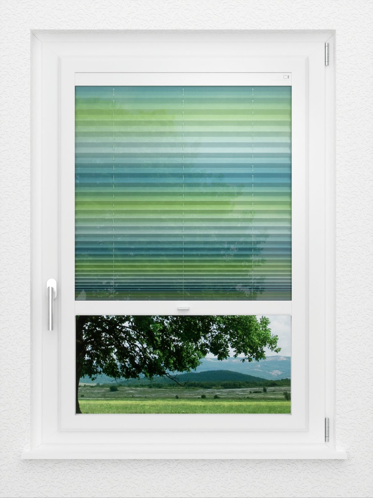 Detailansicht LYSEL HOME Plissee 338A Light Wave
