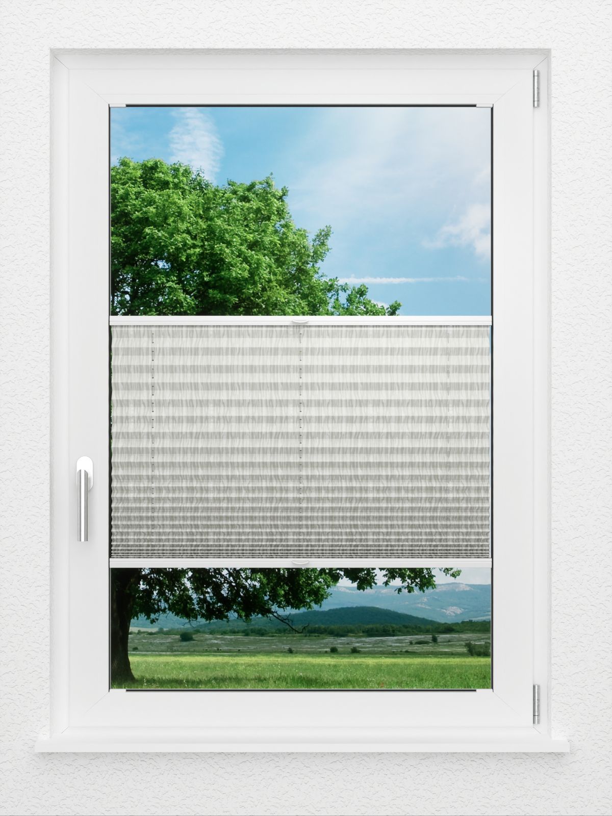 Detailansicht LYSEL HOME Plissee 341A Franco