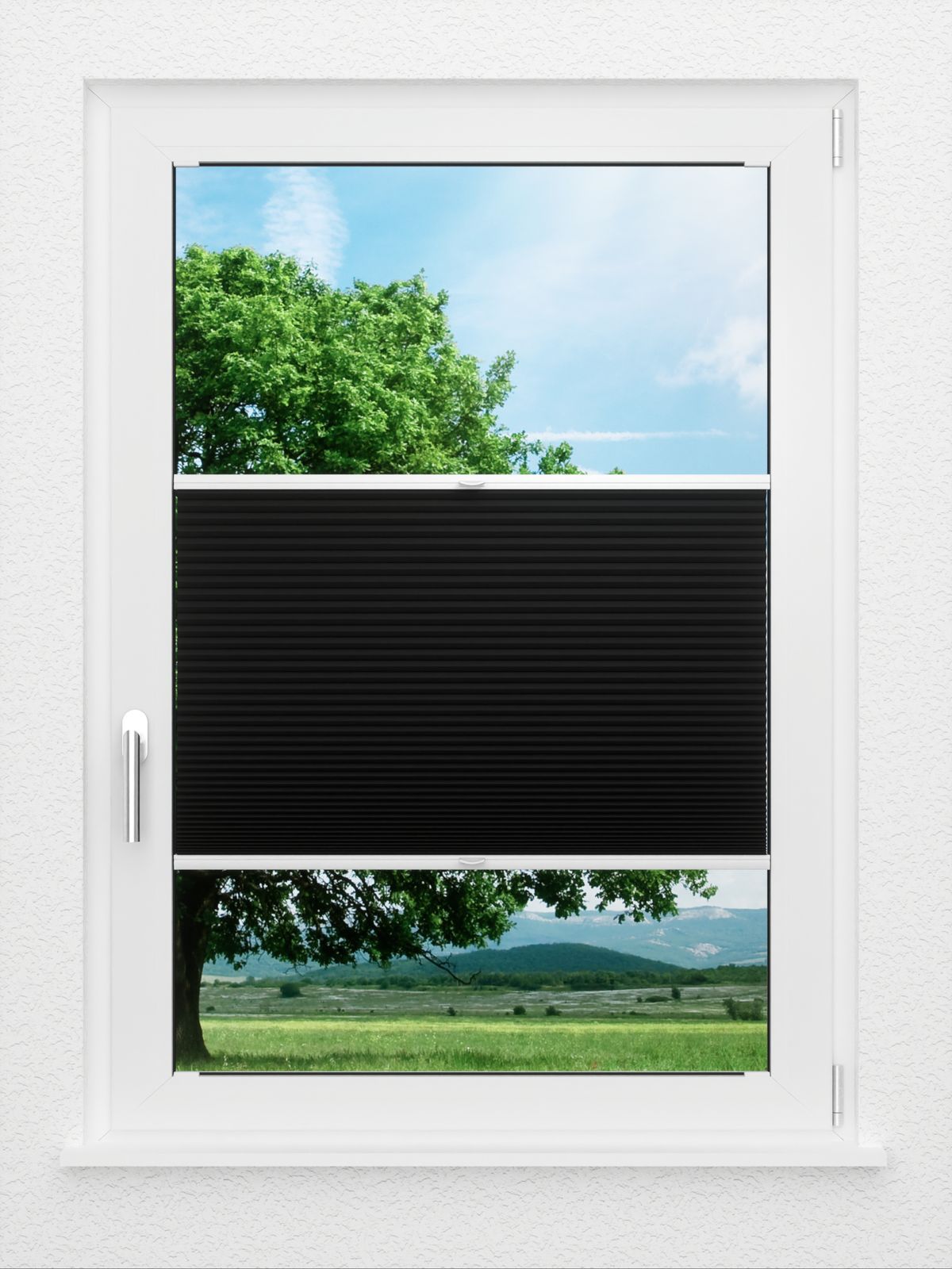 Detailansicht LYSEL HOME Plissee 026A Nana BO Wabe