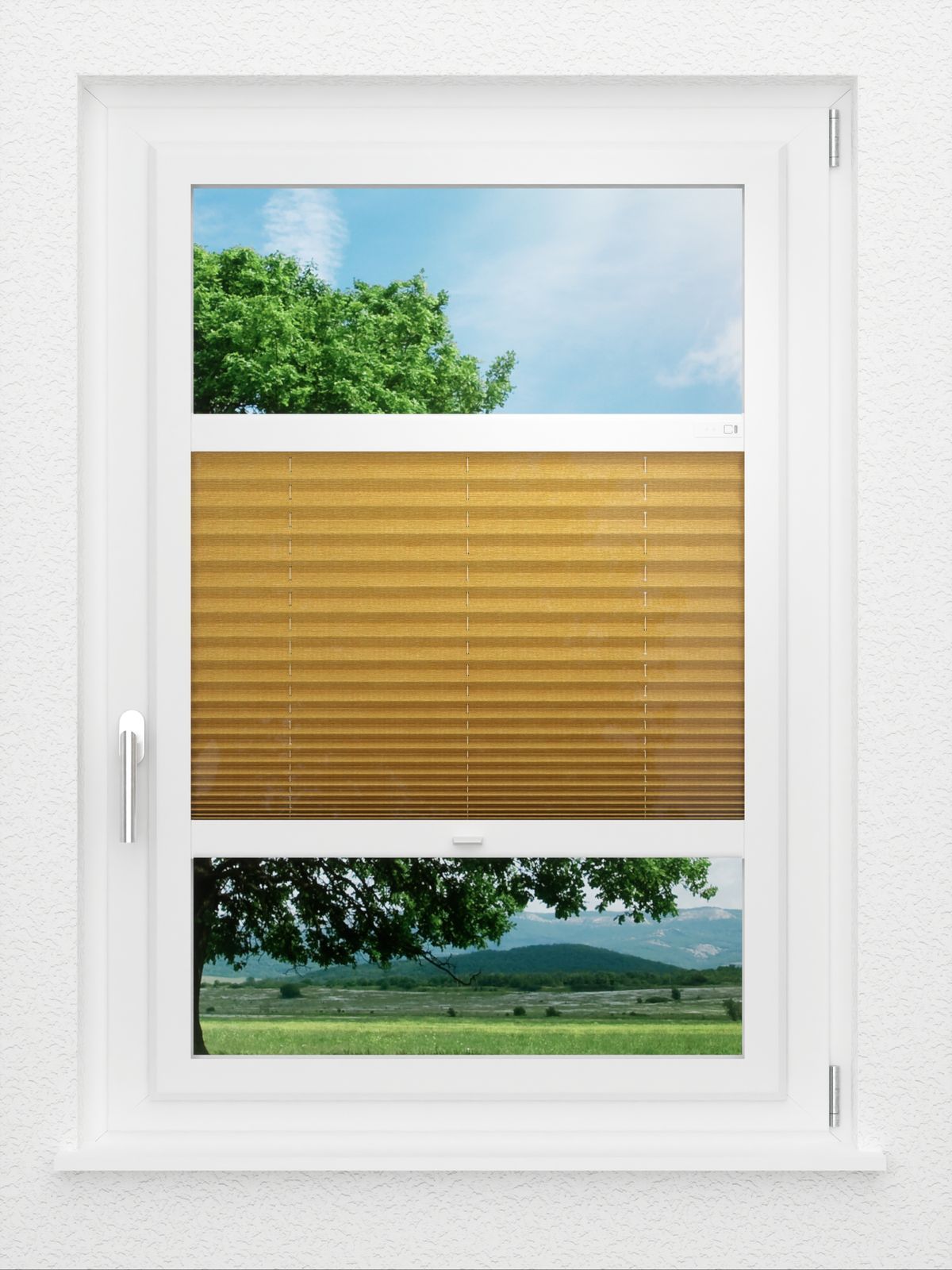 Detailansicht LYSEL HOME Plissee 432A Light Mix