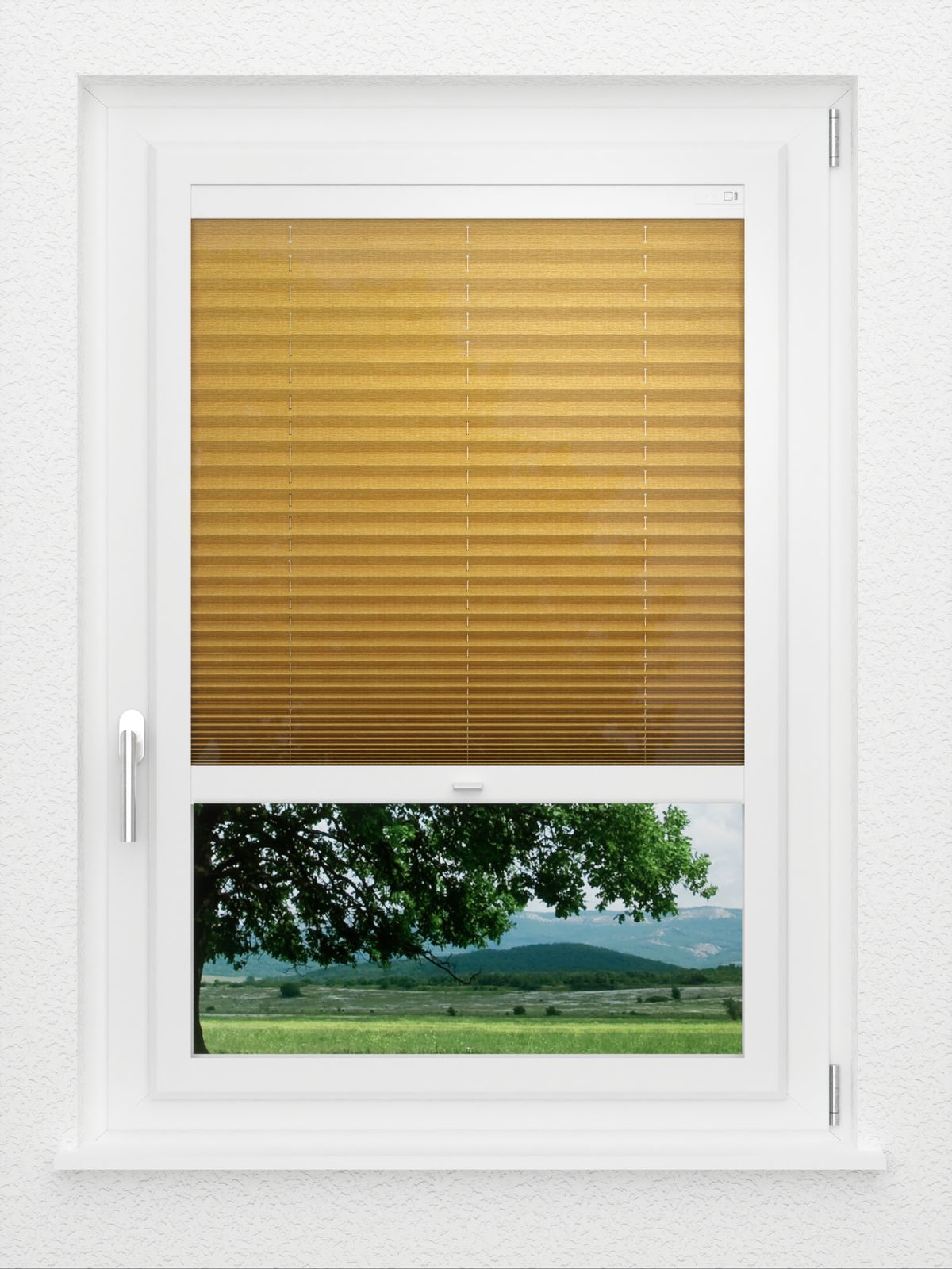 Detailansicht LYSEL HOME Plissee 432A Light Mix