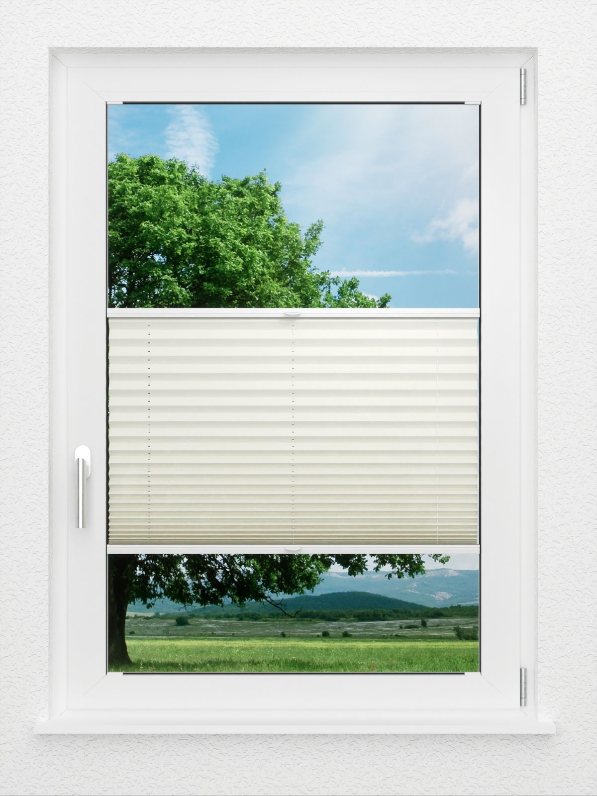 Detailansicht LYSEL HOME Plissee 317A Naturalis