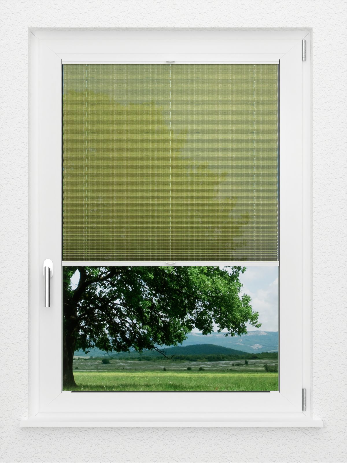 Detailansicht LYSEL HOME Plissee 436A Fine Tissue