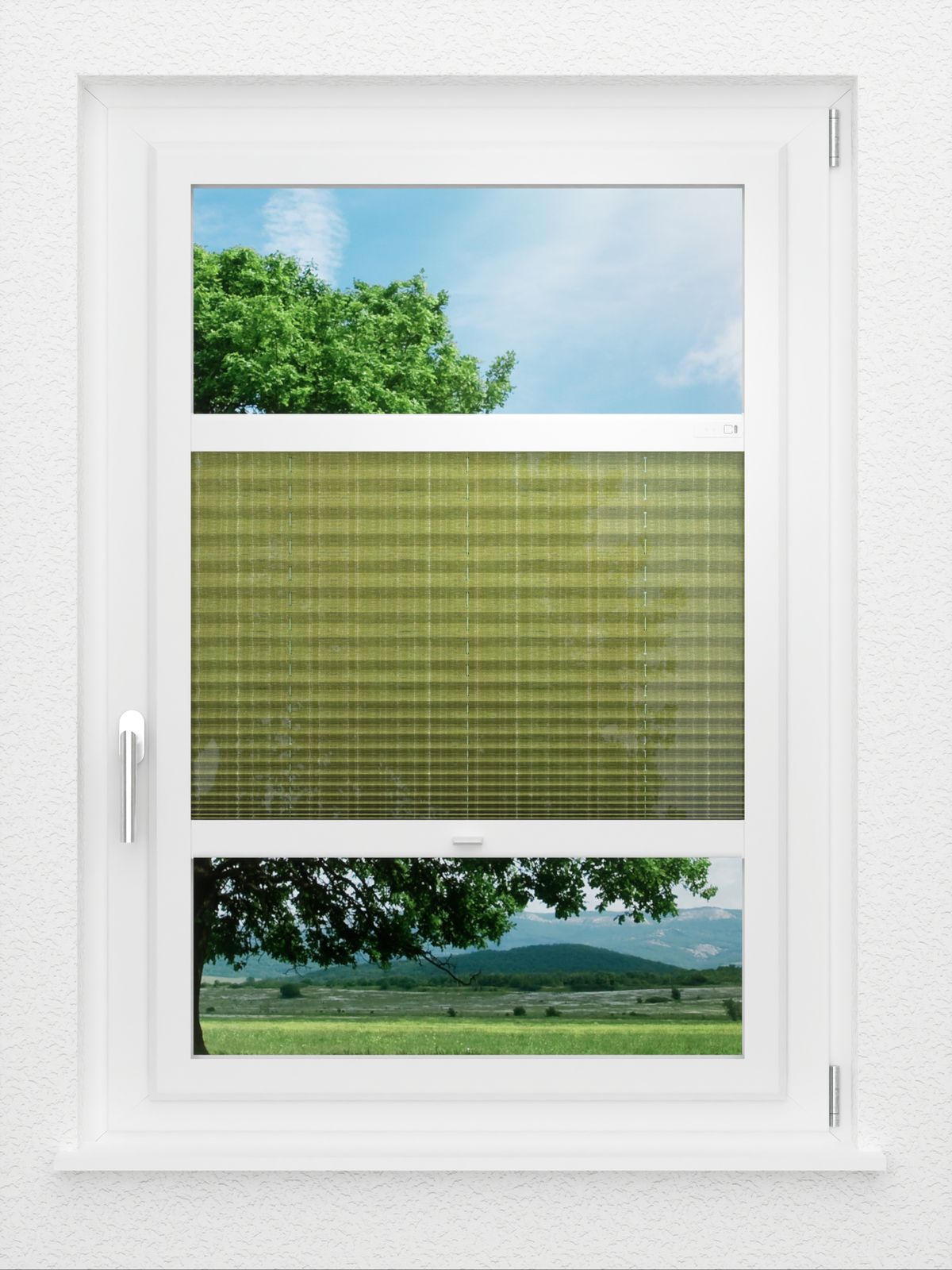 Detailansicht LYSEL HOME Plissee 436A Fine Tissue