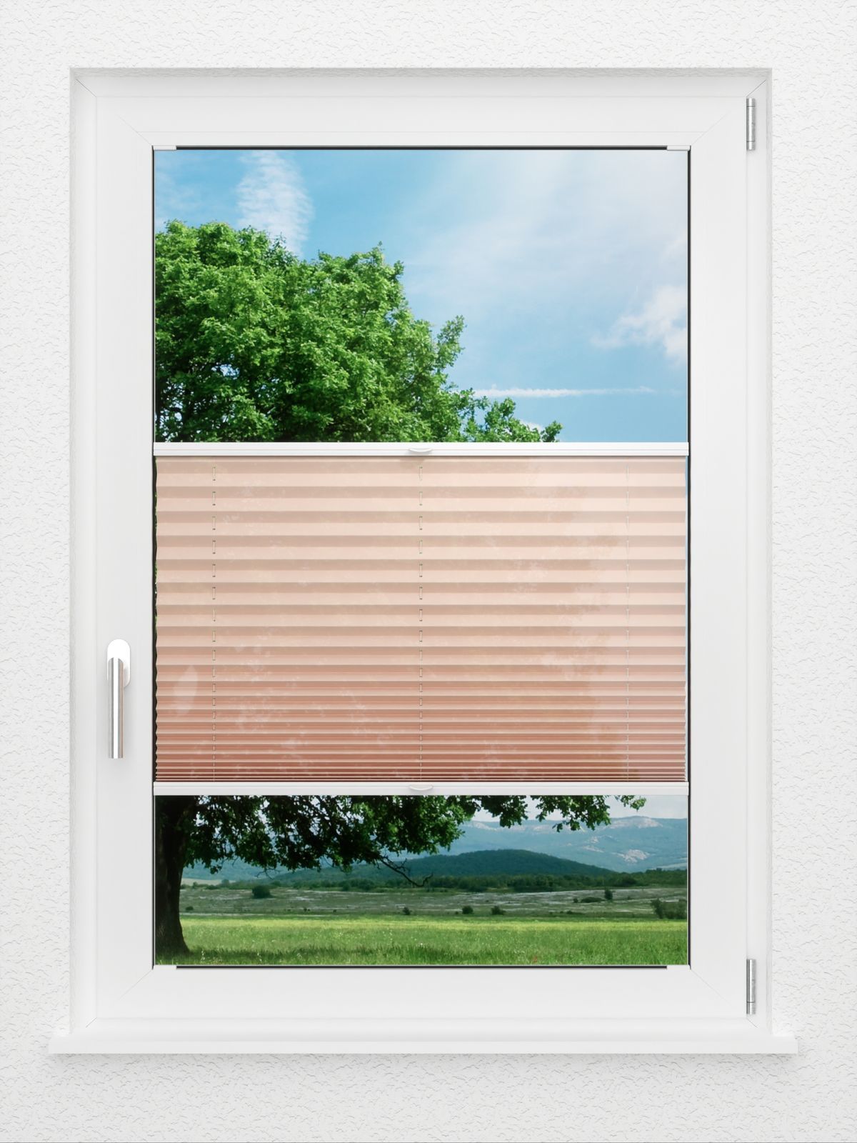 Detailansicht LYSEL HOME Plissee 440A Plain