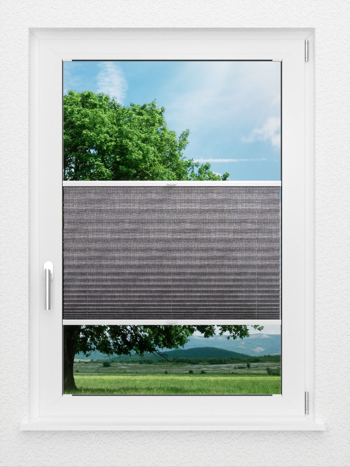 Detailansicht LYSEL HOME Plissee 405A Wavy