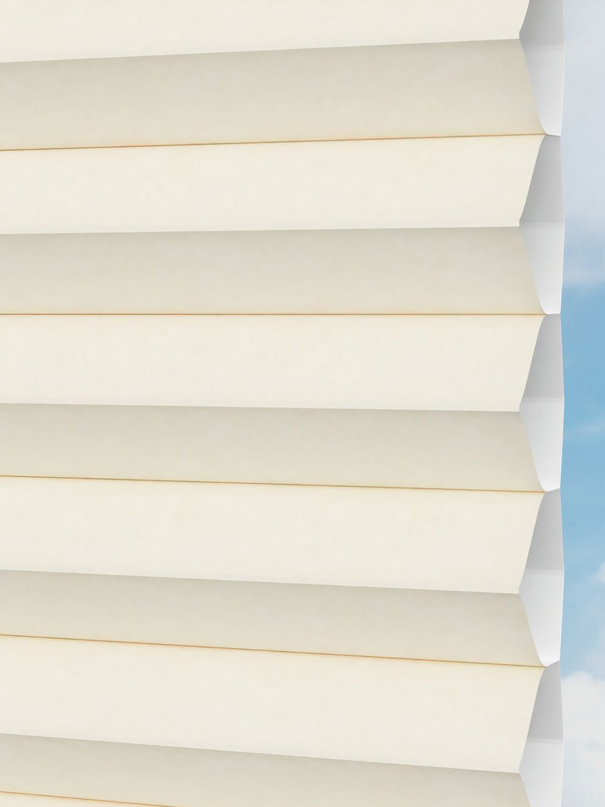 Detailansicht LYSEL HOME Plissee 013A Alba LI Wabe