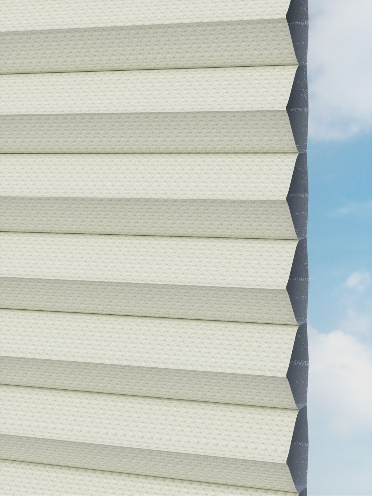 Detailansicht LYSEL HOME Plissee 315A Shadow BO Wabe