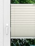 Plissee Krepp B1 Fensteransicht