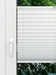Plissee Krepp B1 Fensteransicht