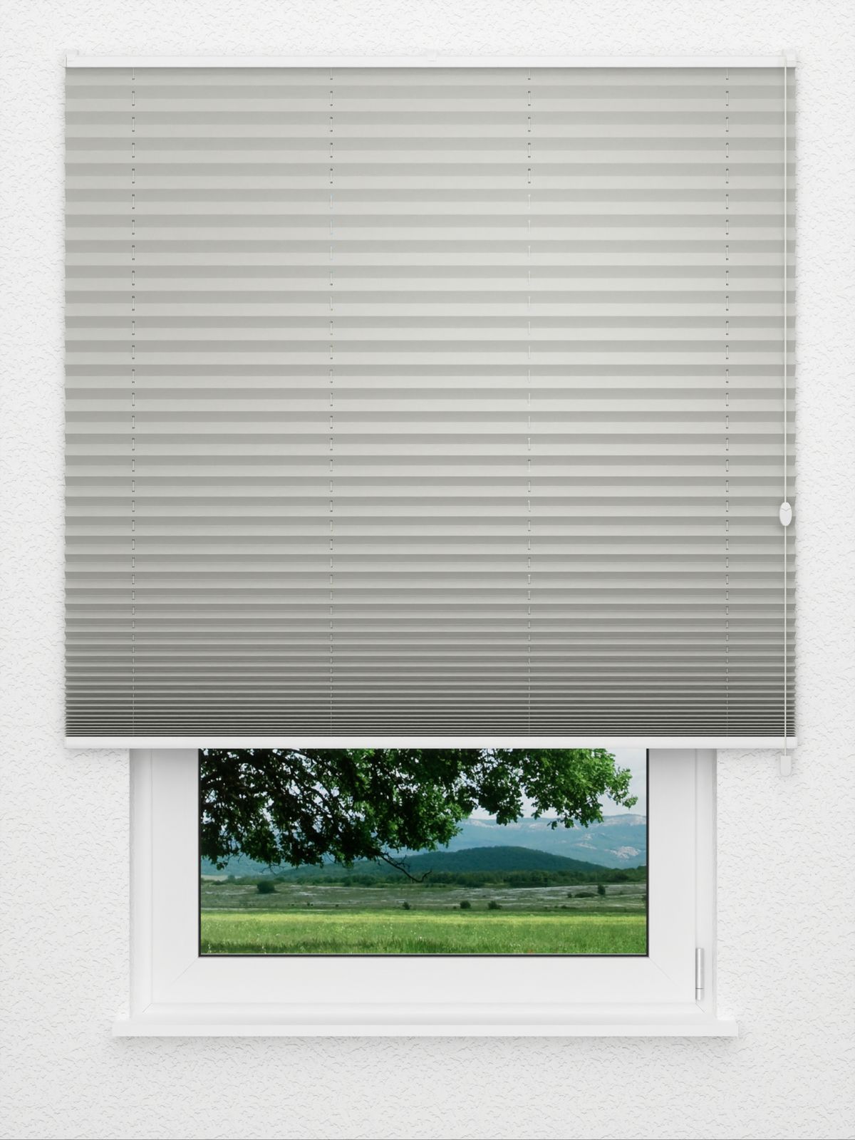 Detailansicht Plissee Krepp B1