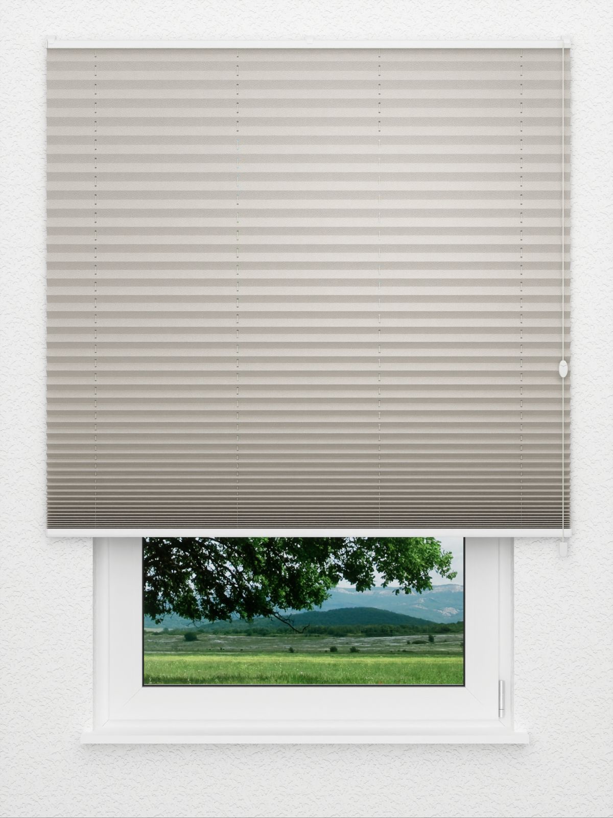 Detailansicht Plissee Kreppa Perlex