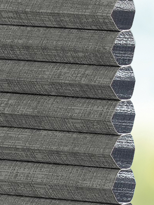 Stoff Plissee Maßanfertigung DUETTE® Tabor Blackout 30.539