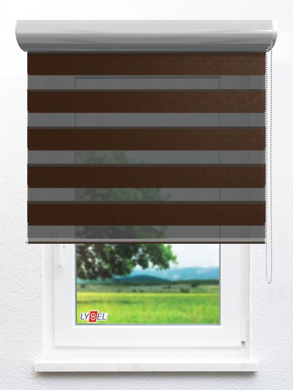 Detailansicht Simply Doppelrollo Zäzilie 703700L