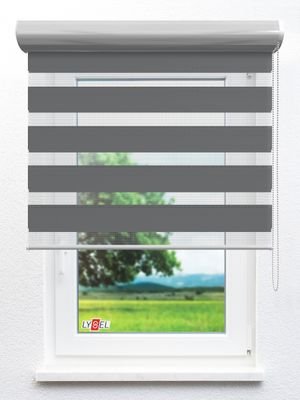 Stoff Rollo Ma&szlig;anfertigung Simply Doppelrollo Ziva 903615L