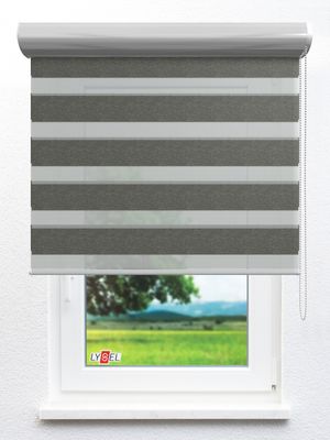 Simply Doppelrollo Zia 703629L Fensteransicht