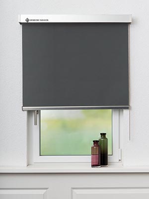 Verdunkelungsrollo Miram 5508.4628 Fensteransicht